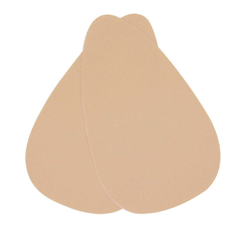 1 Pair Women Large Size Adhesive Bra Water Drop Shaped Invisible Breast Pads Silicone Lifting Nipple Cover Push Up Chest Sticker