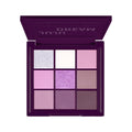 9-Color Dream Purple Eyeshadow Palette Low Saturated Smokey Multi Waterproof And Sweatproof For A Long-Lasting Smoky Eye Makeup