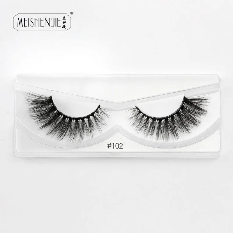 Wholesale Mink Eyelashes 4/10/30/100pcs 3d Mink Lashes Natural fake Eyelashes messy false Eye lashes Makeup False Lashes In Bulk