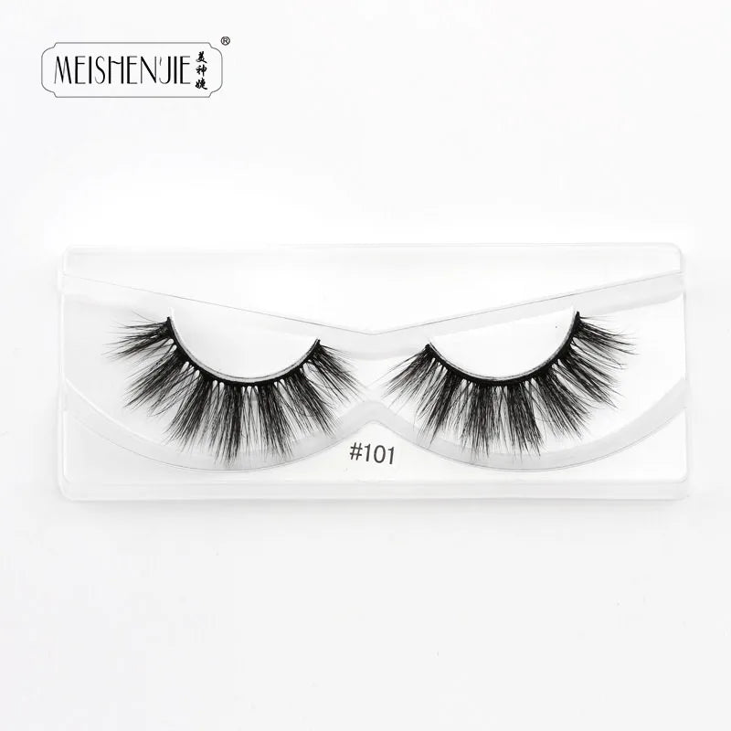 Wholesale Mink Eyelashes 4/10/30/100pcs 3d Mink Lashes Natural fake Eyelashes messy false Eye lashes Makeup False Lashes In Bulk