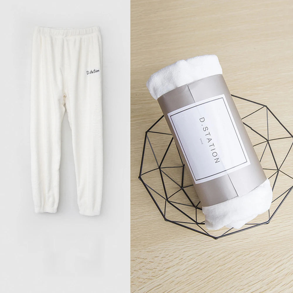 Women Home Pants Modal Casual Loose Pajamas Pants Spring Summer Sleep Wear Bottoms Female Drawstring Thin Trousers Loungwear