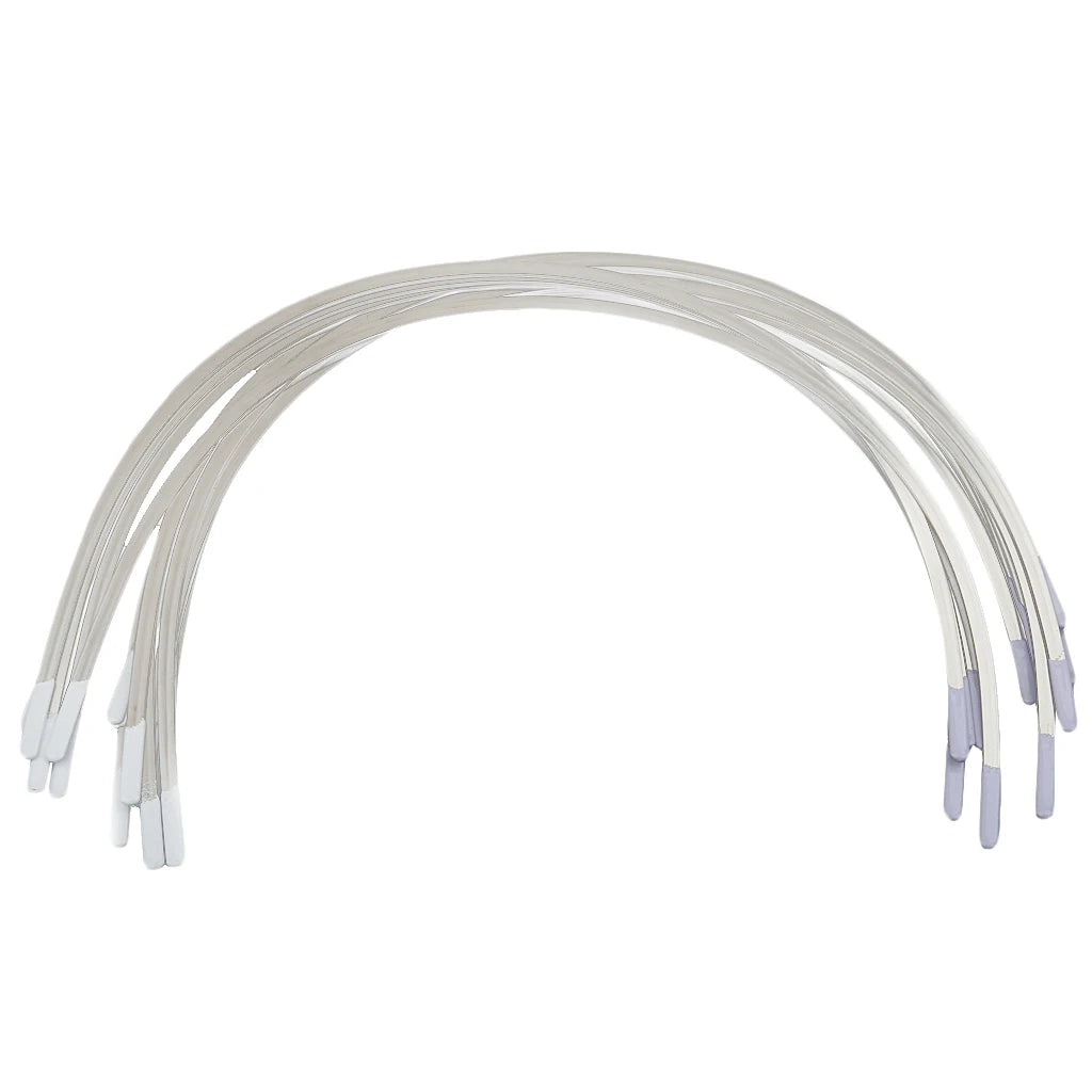6 Pairs/Lot Stainless Steel Handmade Bra Underwire Silver Replacing Wires Bra Underwire Replacement