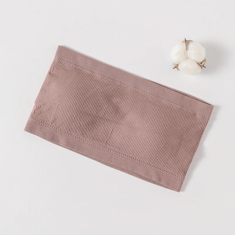 Women's Tube Tops Strapless Bra Removable Padded Wireless Seamless Top Invisible Bandeau Bra Sexy Lingerie Female Top Tanks