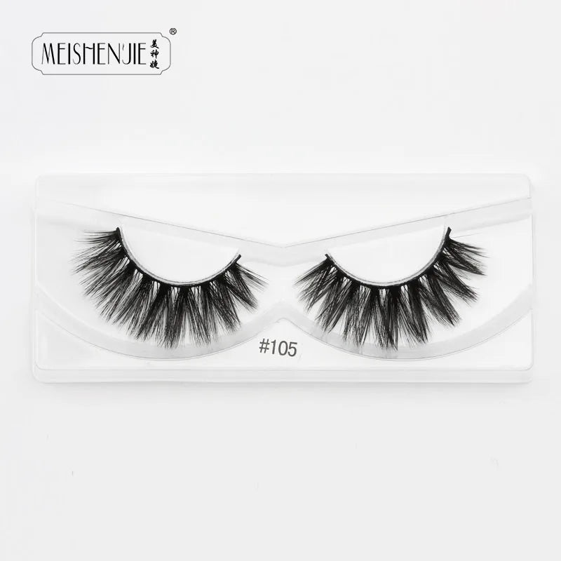 Wholesale Mink Eyelashes 4/10/30/100pcs 3d Mink Lashes Natural fake Eyelashes messy false Eye lashes Makeup False Lashes In Bulk