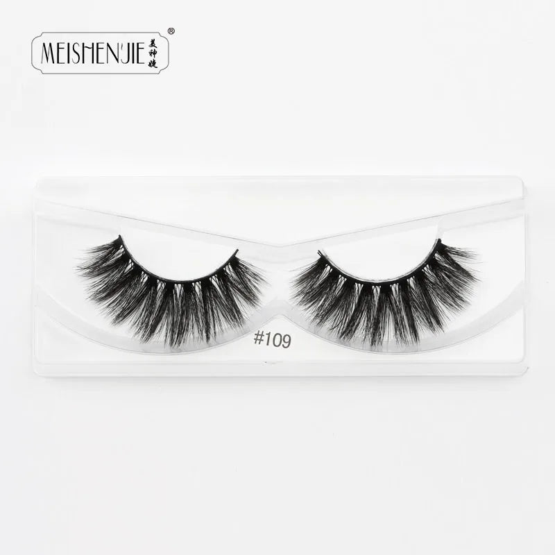 Wholesale Mink Eyelashes 4/10/30/100pcs 3d Mink Lashes Natural fake Eyelashes messy false Eye lashes Makeup False Lashes In Bulk