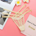 Hot Panties For Woman Underwear Sexy Lace G-string Thongs Female Panty Hollow Transparent Briefs Lingerie Sexy Underwear Women