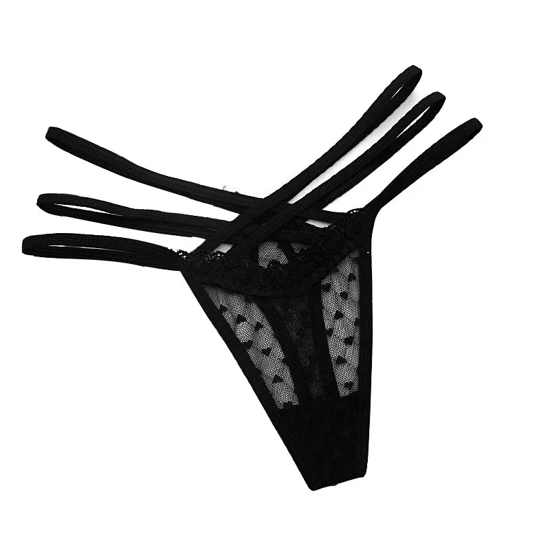 Hot Panties For Woman Underwear Sexy Lace G-string Thongs Female Panty Hollow Transparent Briefs Lingerie Sexy Underwear Women