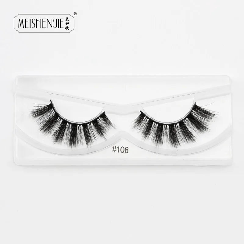 Wholesale Mink Eyelashes 4/10/30/100pcs 3d Mink Lashes Natural fake Eyelashes messy false Eye lashes Makeup False Lashes In Bulk