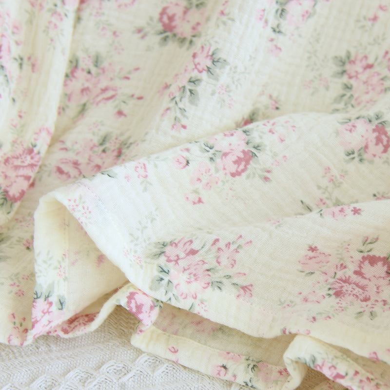 NEW Cute Korean Pajama For Women Loose Sweet Lace Princess Style Soft Cotton Pajamas Skin-friendly Casual Homewear Nightgown