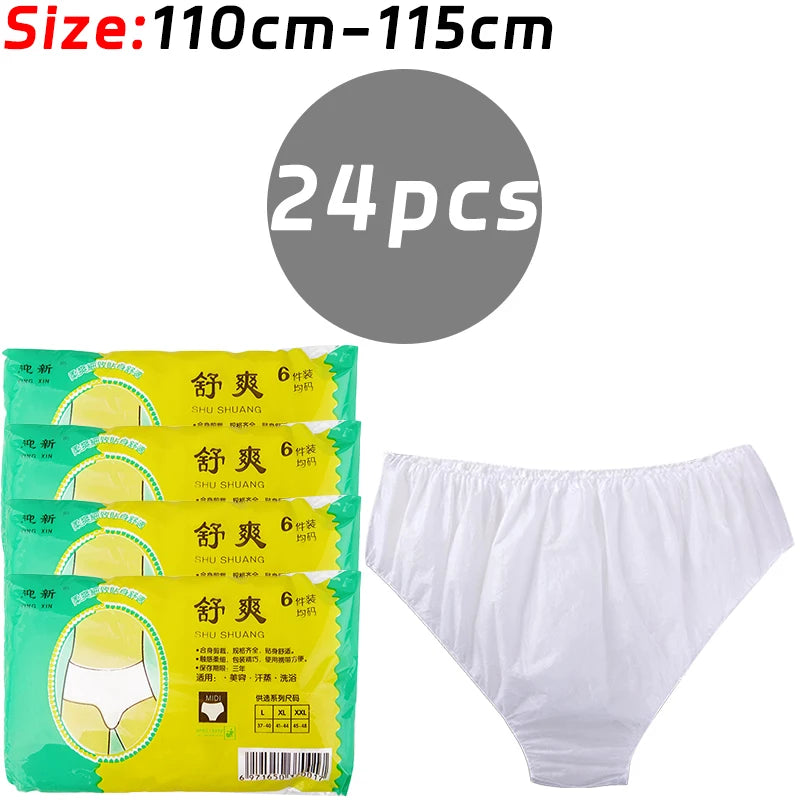 Hygienic Women's Panties Intimate Underpants Women Disposable Underwear Unisex Briefs Men Underwear Non Woven Fabric Lingerie