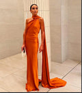 Women's Selling Fast Silk-Satin Feeling Halter Neck Dress European and American Style Sleeveless Summer Fashion Dress