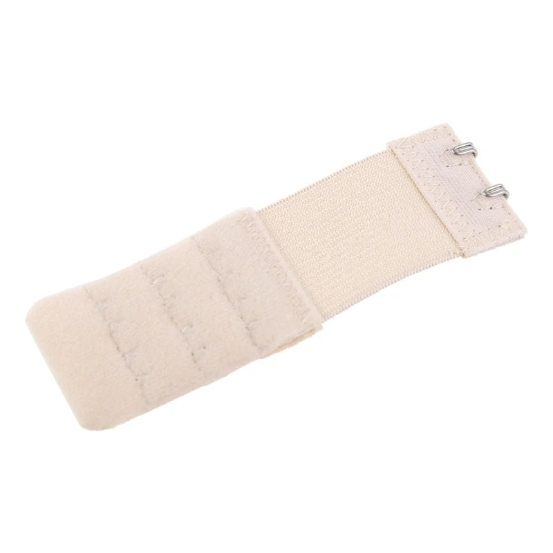 Women 2 Hook Bra Extender Elastic Underwear Extension Strap Clip Expander Buckle