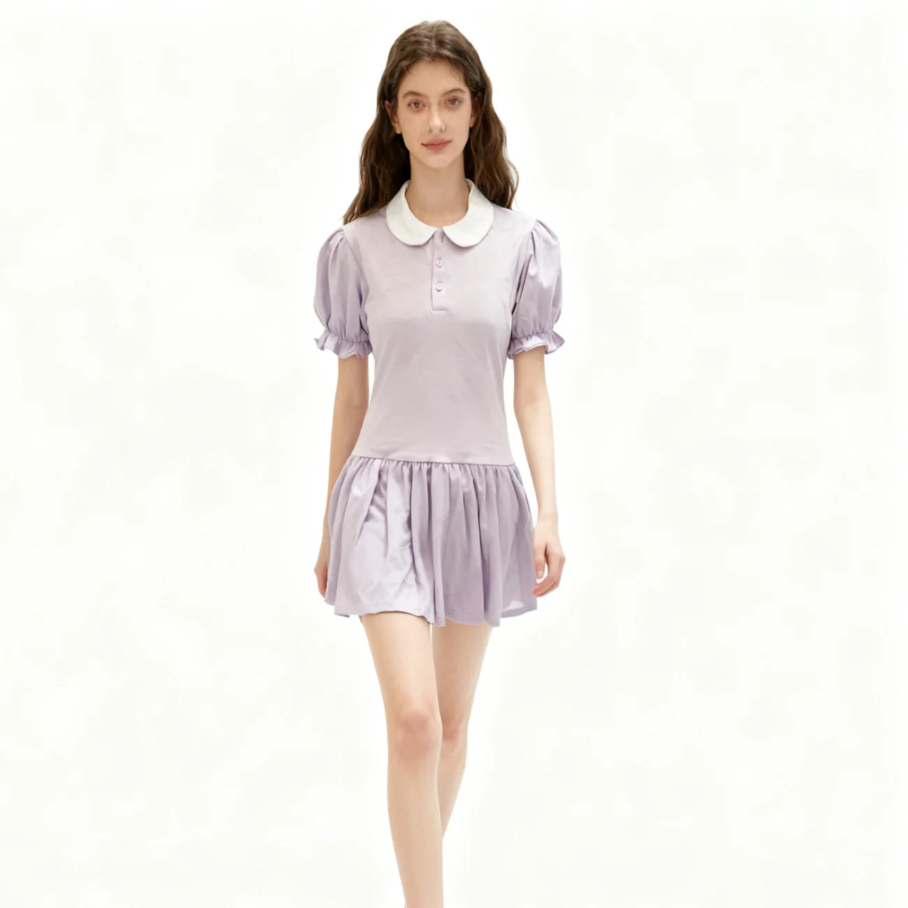 Light purple bodysuit with skirt/adult onesie/adult baby romper/abdl clothes/adult onesie dress