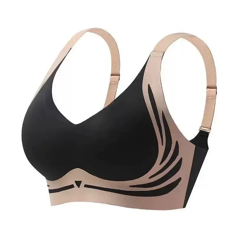 High-quality Adjustable Underwear for Women, Thin, Large Breasts, Small Bra, Anti-sagging, Large Size, Traceless Women's Bra