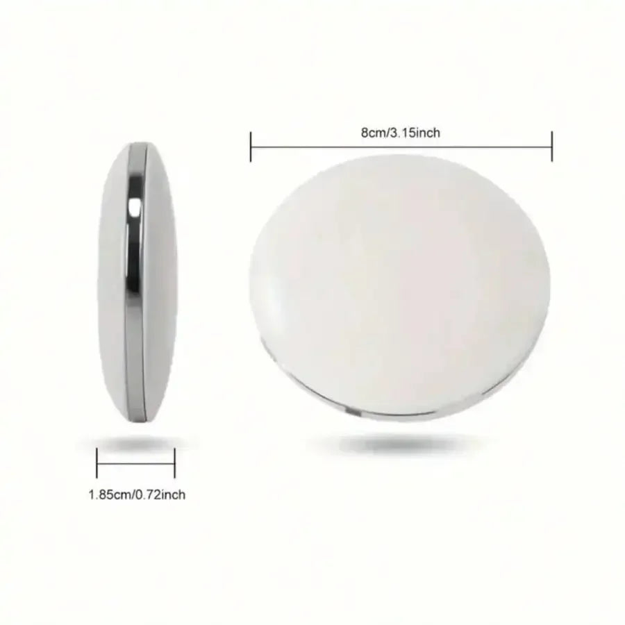 2026 Makeup mirror, the perfect gift for female friends, Portable Foldable Makeup Mirror, 1 Count Glam Travel Makeup Mirror With LED Light, Compact Mirror For Women, Pocket Size Makeup Tools, Travel Hand Mirror