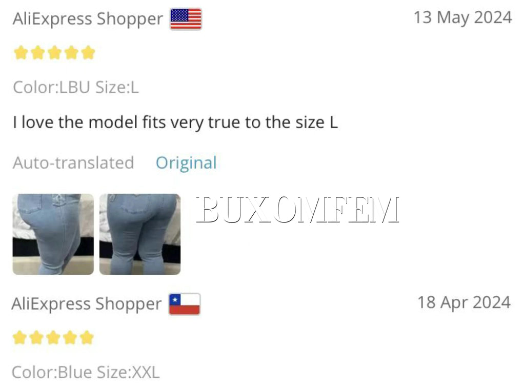 Fashion Sexy High Waist Slim Fit  Jeans for Women 2024 New Version Zipper Fly Perfect Hip to Body Adjustable Butt Lifter Pants