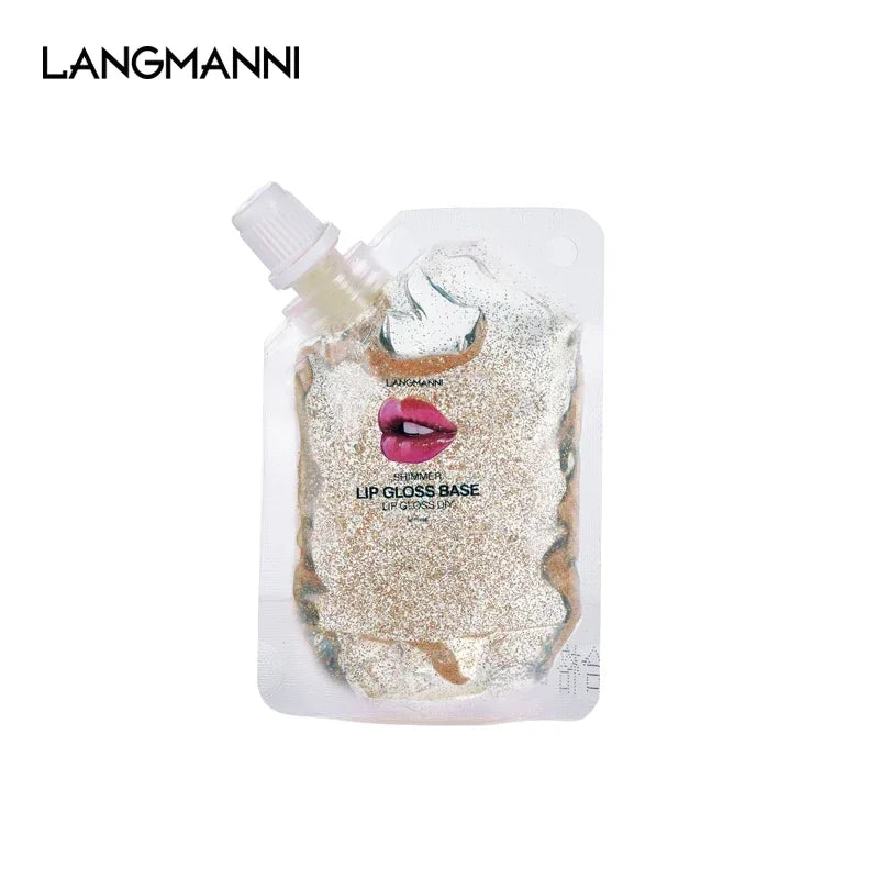 DIY Clear Lip Gloss Base Oil Non-Stick Moisturizing Lipstick Material Gel Lip Gloss Base Handmade Liquid Lipstick Makeup