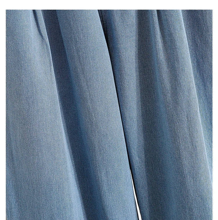 Oversized Women Jeans Spring Elastic Waist Wide Leg Loose Denim Harem Pants Large Size Female Baggy Pants