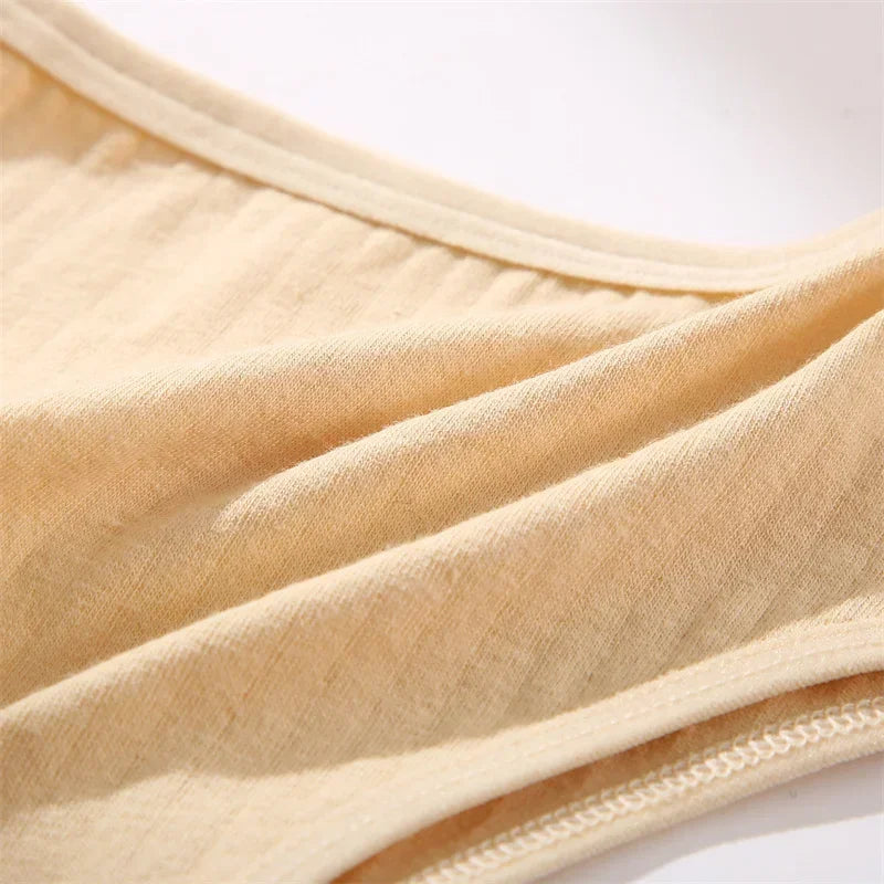 15Pcs/Set Women Cotton G-Strings Panties Female New Color Low Rise Thongs Ladies Sexy Bikini Girl Soft M-XL Intimates Lingerie