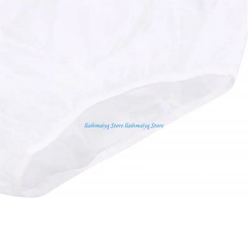 573B Adult Incontinence Protective Underwear Water Resistant Reusable Plastic Pants Leakproof Diaper Cover Underpants Briefs