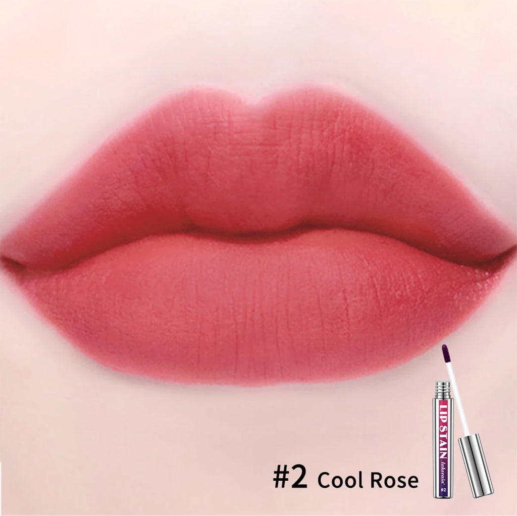 Peel Off Lip Stain 3 Colors Reveal Long Lasting Waterproof Pink Lip Tint Transfer Proof Non-stick Cup Lip Stain Women's Cosmetic