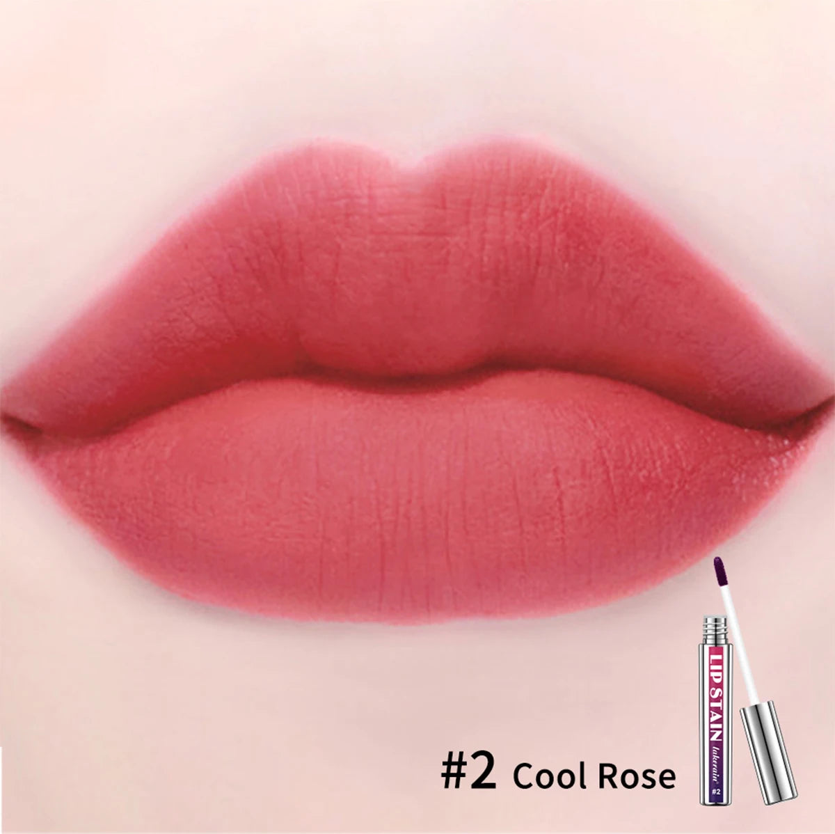 Peel Off Lip Stain 3 Colors Reveal Long Lasting Waterproof Pink Lip Tint Transfer Proof Non-stick Cup Lip Stain Women's Cosmetic