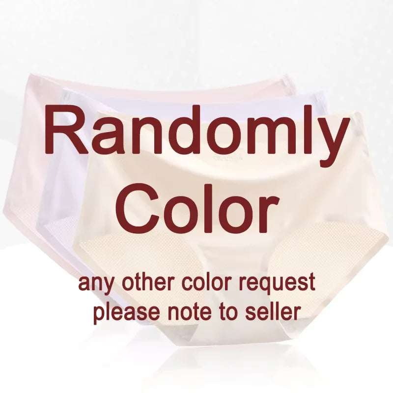 Finetoo 6Pcs/Set Women Cotton Seamless Briefs Women Plus Size Panties Breathable Underwear Female High Waist Soft Lingerie S-XXL