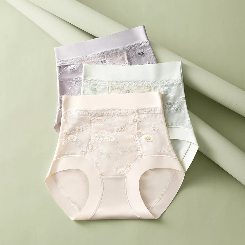 Lace High Waist Panties Woman Lifts Buttocks Fashion Belly Reducing Panties Set Pack Underwear for Women Women's Lingerie Sexy