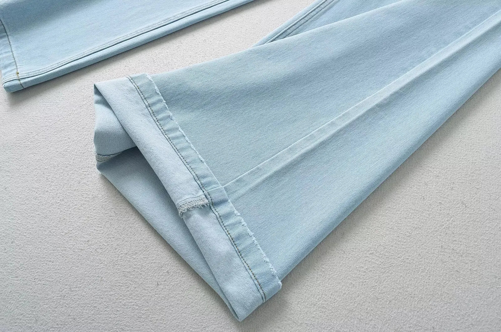 Women's Denim Pants Baggy Jeans Y2k Vintage Flared Wide New Low Waist Rise Oversize Pant Harajuku Fashion Woman Trousers