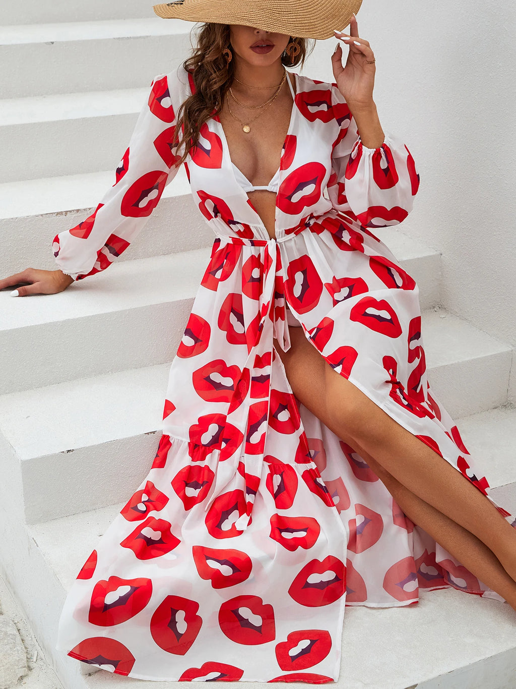 New Cover-ups Summer Women Beach Wear White Cotton Tunic Dress Bikini Bath Sarong Wrap Skirt Swimsuit Cover Up