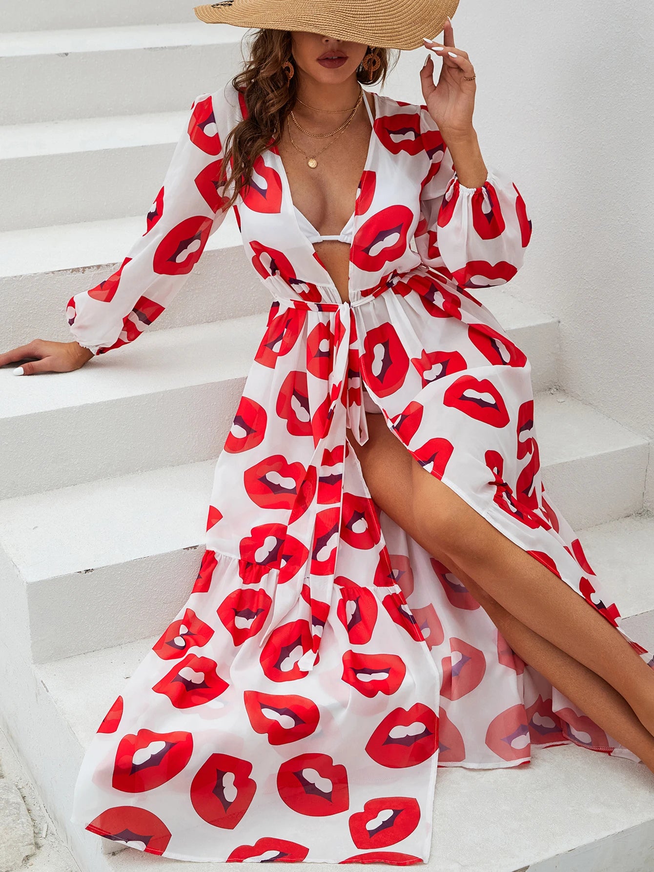 New Cover-ups Summer Women Beach Wear White Cotton Tunic Dress Bikini Bath Sarong Wrap Skirt Swimsuit Cover Up