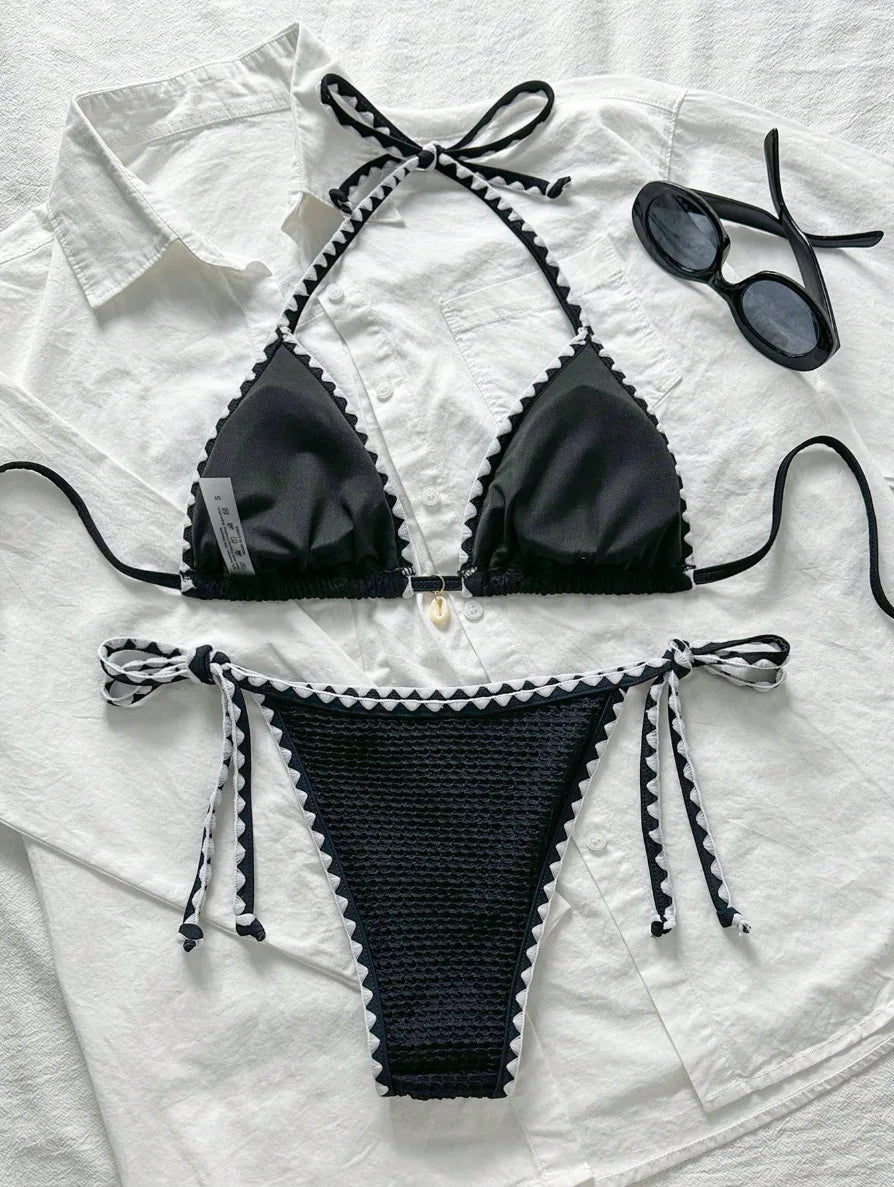 Summer Sexy Bikinis 2026 Women Swimwear Female Swimsuit For Swim Wear Bathing Suits Brazilian Bikini Set Beachwear Pool Bather