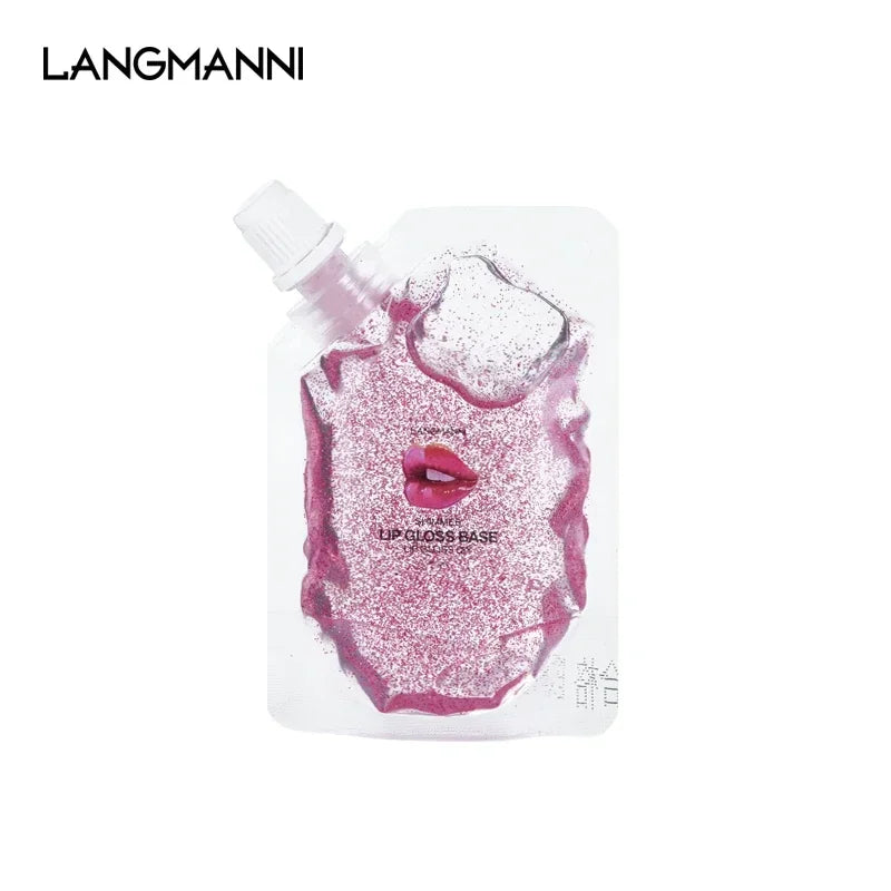 DIY Clear Lip Gloss Base Oil Non-Stick Moisturizing Lipstick Material Gel Lip Gloss Base Handmade Liquid Lipstick Makeup