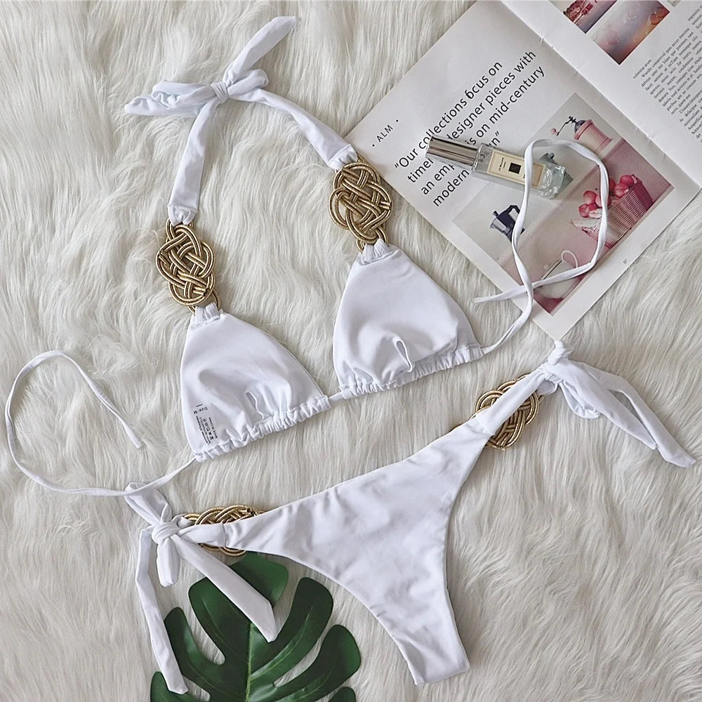 Black Sexy Bikinis 2026 Women's Swimwear Female Swimsuit Swimming Wear Bathing Suits Brazilian Bikini Set Beachwear Pool Bather