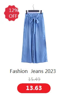 2025 thin curv wide leg Pants Vintage High Waist Jeans Women Full Length Pants Cowboy Pants Plus size Denim trousers 6XL 7XL