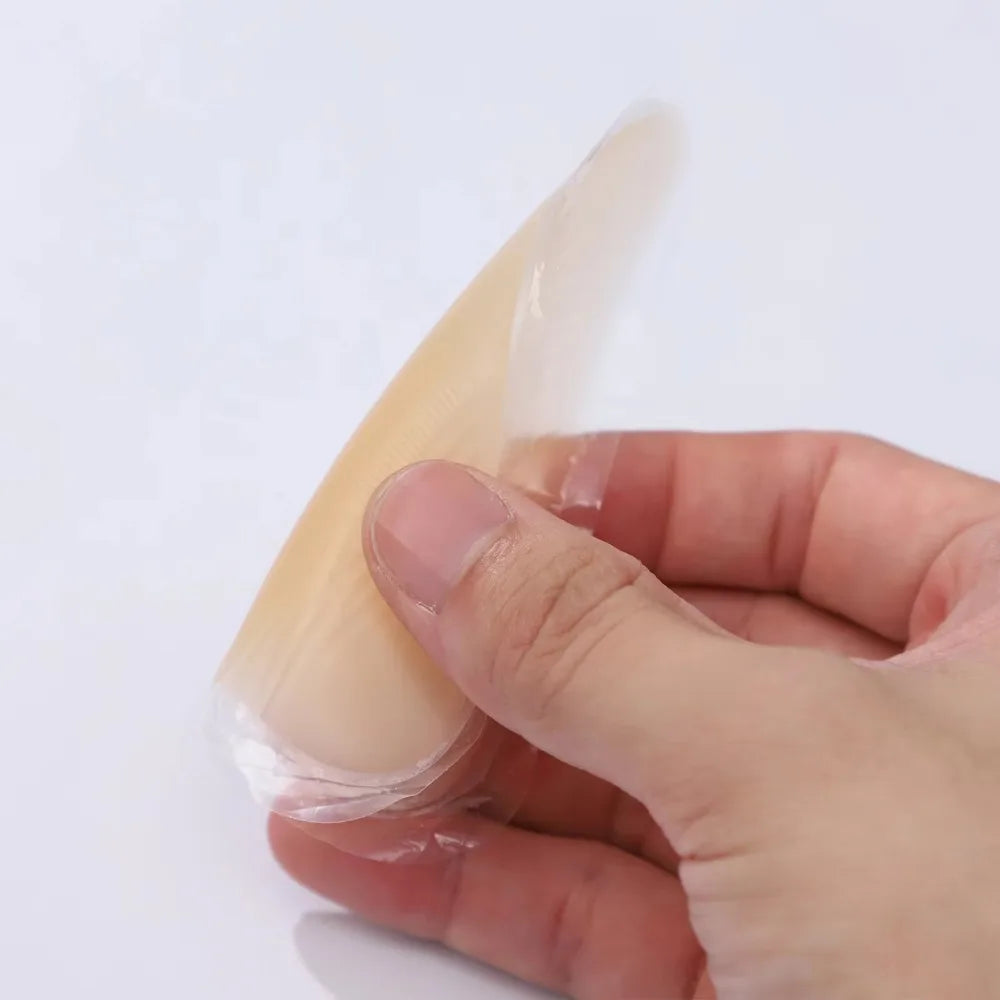 Women Silicone Bikini Sticker Waterproof Breathable Invisible Protective Private for Swimming Beach Holiday Traveling