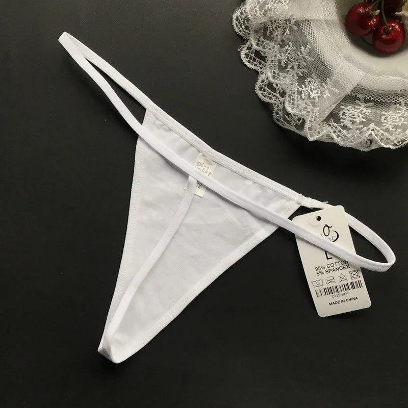 G string Underwear Women Hot Sexy Lingerie Panties Cotton Thongs T back Lingerie Ladies Funny Print T-Back Underwear