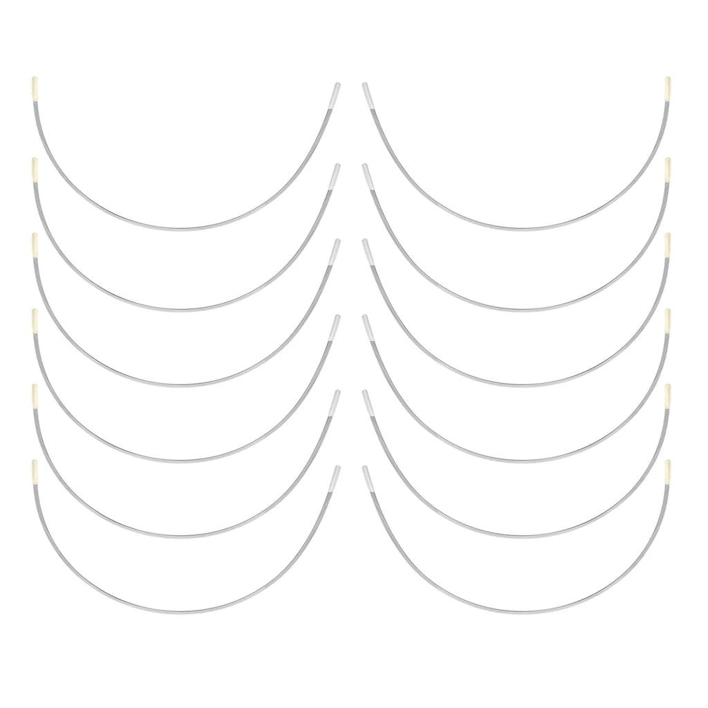 6 Pairs/Lot Stainless Steel Handmade Bra Underwire Silver Replacing Wires Bra Underwire Replacement