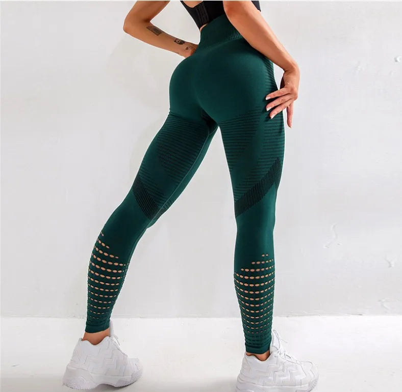 New Sexy Women Seamless Leggings High Waist Fitness Pants Female Sports Workout Push Up Leggings Fashion Bodybuilding Trousers