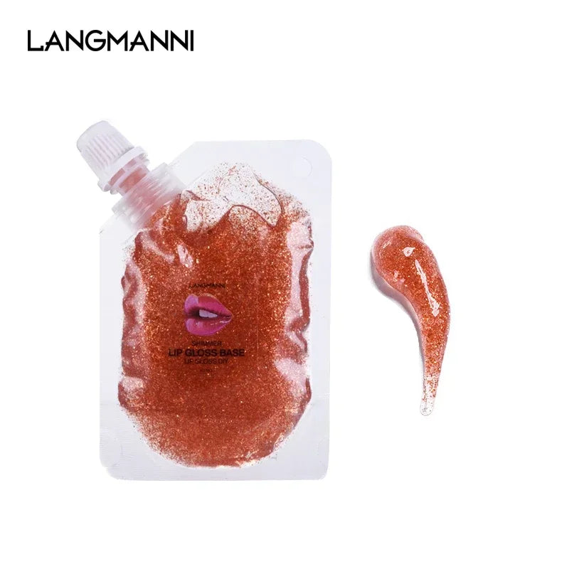 DIY Clear Lip Gloss Base Oil Non-Stick Moisturizing Lipstick Material Gel Lip Gloss Base Handmade Liquid Lipstick Makeup