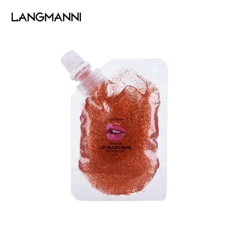 DIY Clear Lip Gloss Base Oil Non-Stick Moisturizing Lipstick Material Gel Lip Gloss Base Handmade Liquid Lipstick Makeup