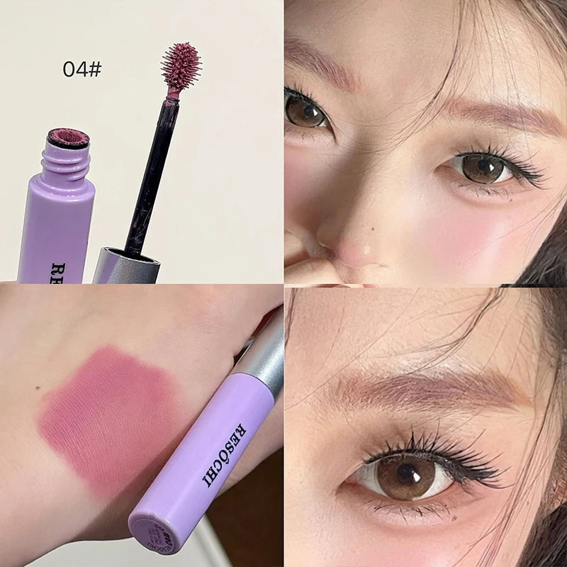 Mist Almond Natural Eyebrow Enhancer Dye Gel Tint Mascara Waterproof Lasting Quick Dry Dyeing Brow Tattoo Tinted Cream Makeup