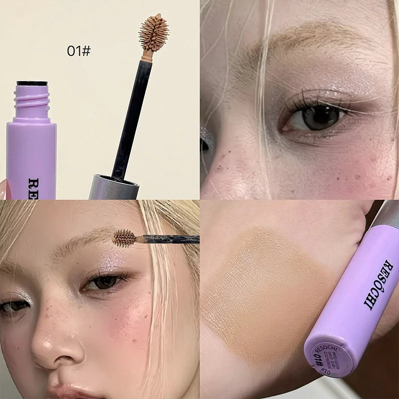Mist Almond Natural Eyebrow Enhancer Dye Gel Tint Mascara Waterproof Lasting Quick Dry Dyeing Brow Tattoo Tinted Cream Makeup