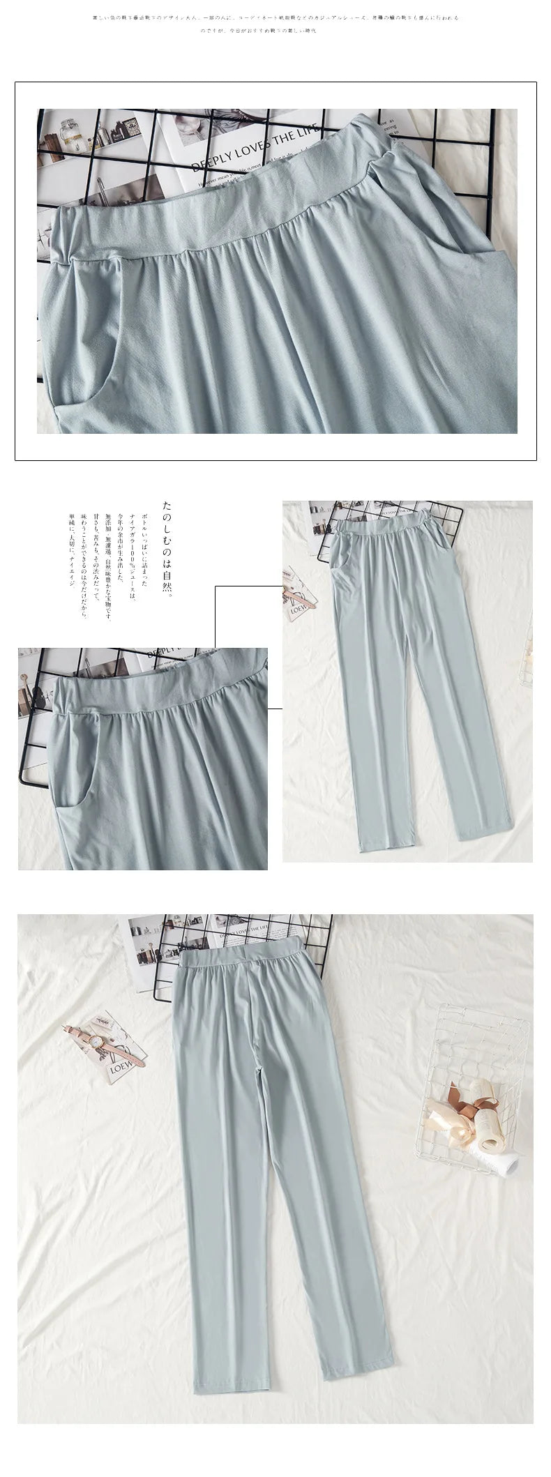 Cotton Pants Pajamas Comfortable New Plus Size Homewear Pant Autumn Winter Home Trousers Night Wear Woman Pantalon M-3XL
