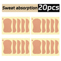 Armpit Sweatproof Patch Men Women Keep Clean Refreshing Self-adhesive Absorb Sweat Sticker Plantar Sweat Absorbing Light Paster