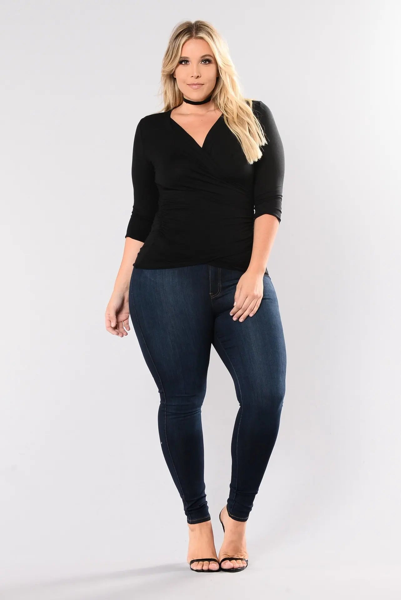 Women's plus size high waist jeans casual Skinny denim fat mom jeans L-5XL high quality wholesale price