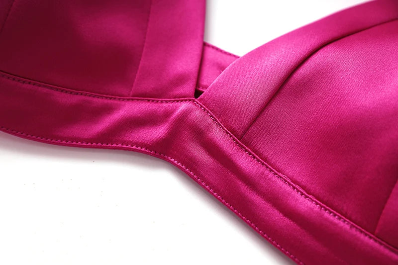 Smooth Satin Fabric Fusicha 3PCS Blazer Suit Fashion Elegant Street Mini Skirt Women Quality Clothing