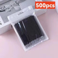 100Pcs Professional  Disposable Eyelash  Extension Micro  Brush Applicator Make  Up Mascara  Swab  Brushes Swab makeup brushes