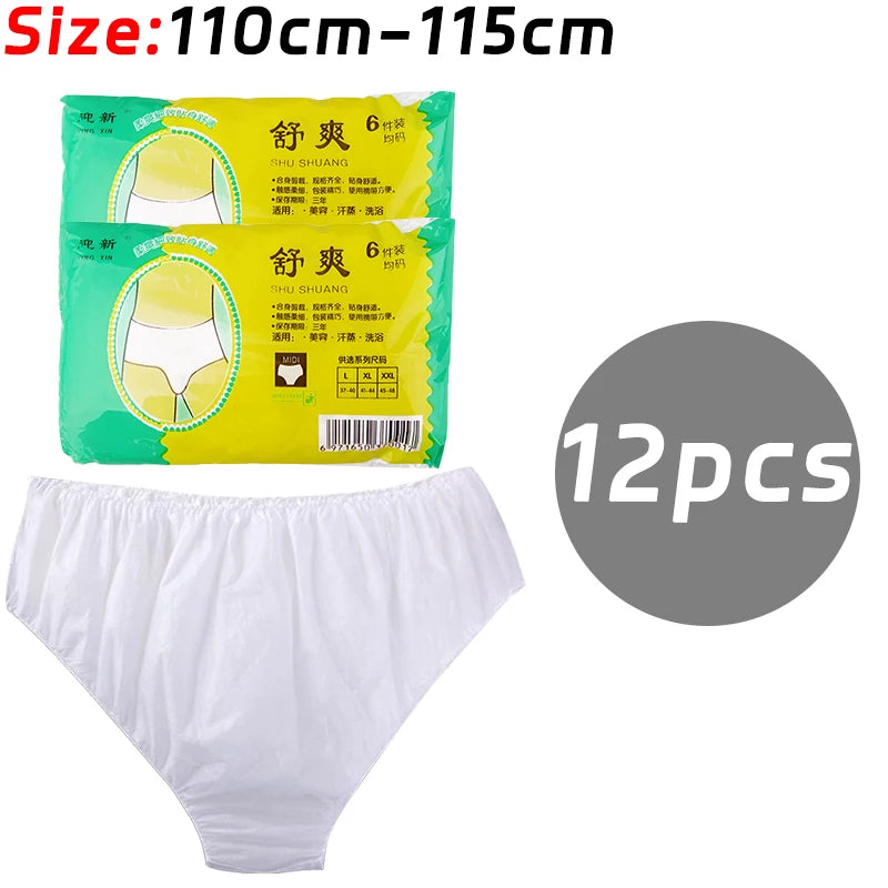 Hygienic Women's Panties Intimate Underpants Women Disposable Underwear Unisex Briefs Men Underwear Non Woven Fabric Lingerie
