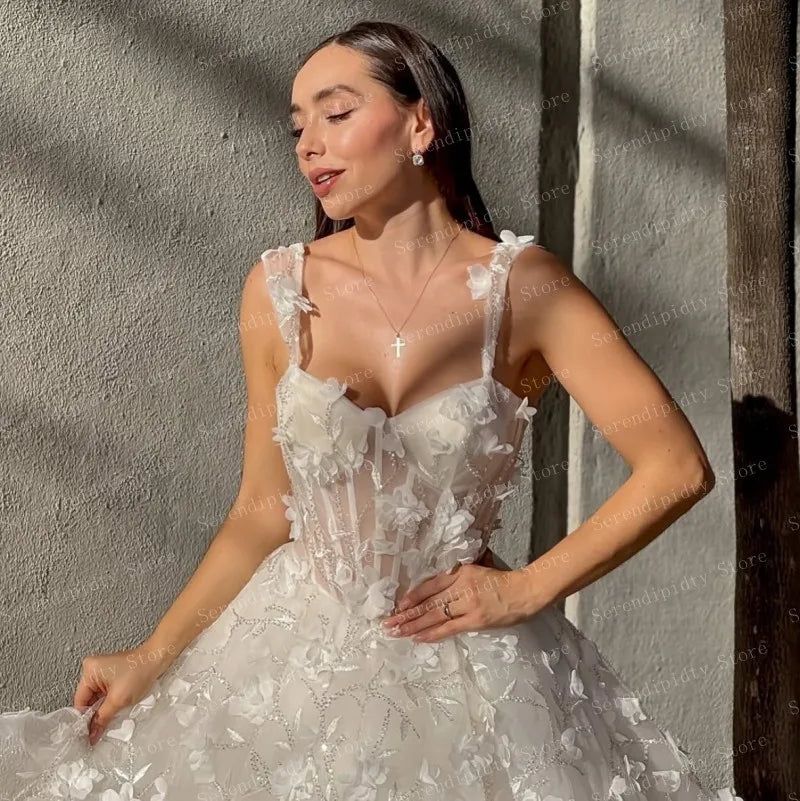 Dainty White Dress With Floral Embroidery Features Sheer Fabric And Flowy Skirt Design Highlighting Femininity And Grace In Sun